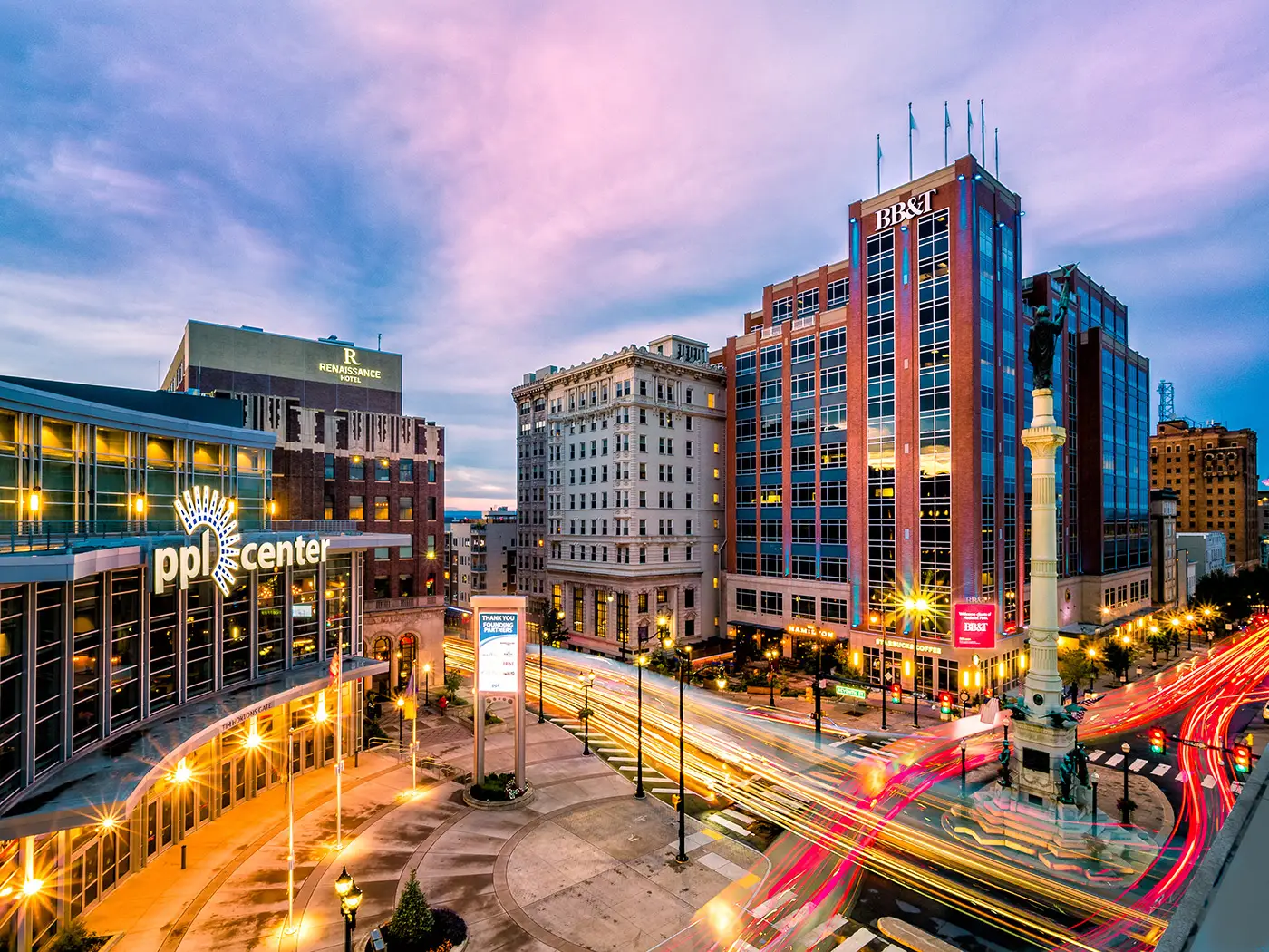 Center Square in downtown Allentown