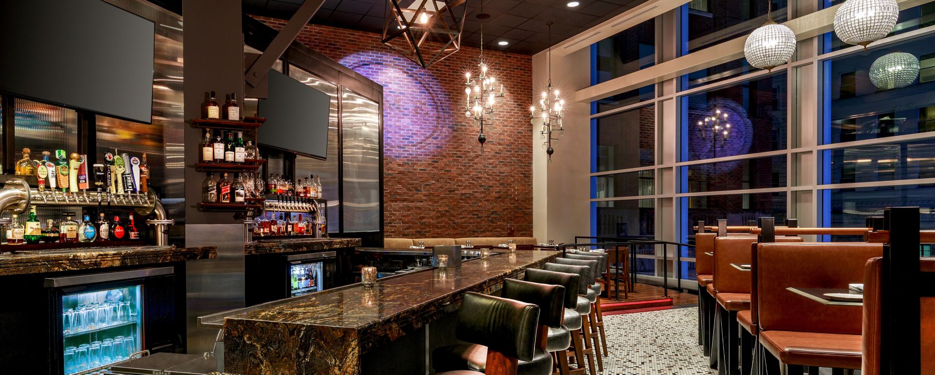 The Dime bar and restaurant at the Renaissance Allentown